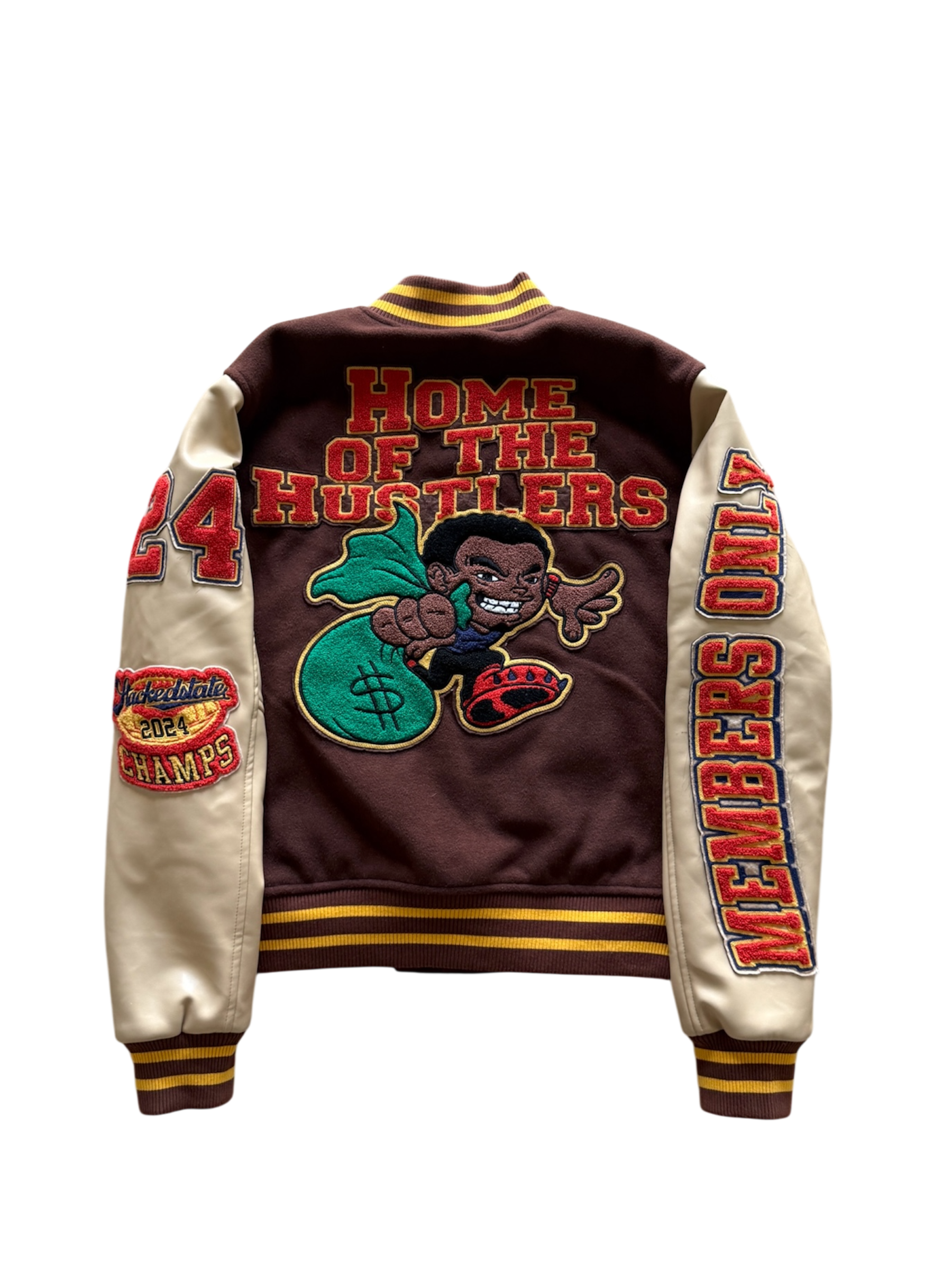 Stacked Anniversary Varsity Jacket
